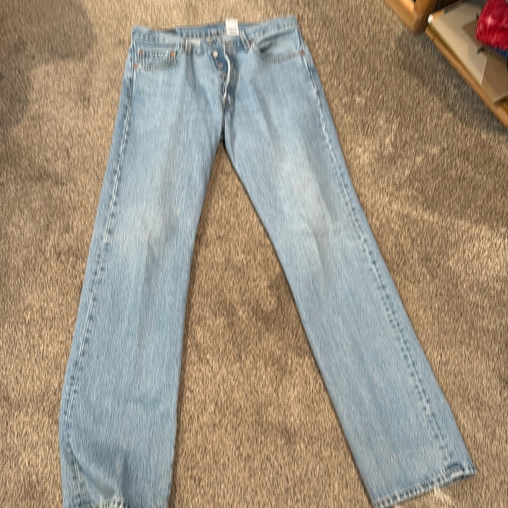 Levi’s 501 button fly jeans